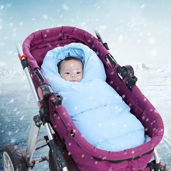 0-24 М, Спальный мешок для новорожденных, Коляска, Зимние Ветрозащитные толстые мешки для сна, конверты для детских колясок, Кокон Для Новорожденных