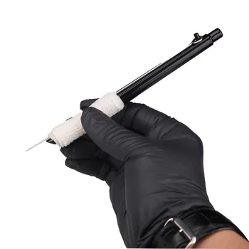 1шт Черный 3D Ручной Тычок и Наклеивание Татуировки Ручной Инструмент Ручка Handpoke Тату Принадлежности Макияж Начинающих Тату Инструмент