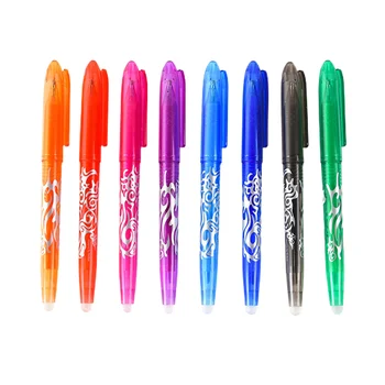 8 шт. многоцветная стираемая гелевая ручка для студенческого письма Kawaii Creative Drawing Tools