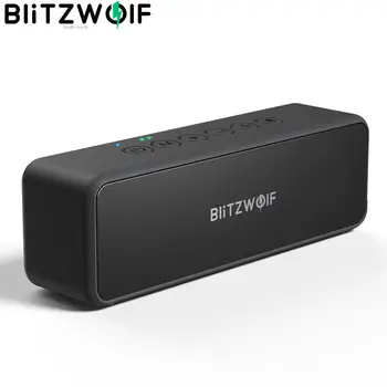 BlitzWolf 30 Вт Беспроводной Динамик Портативный Bluetooth Динамик 3600 мАч Двойные Драйверы Бас TWS Стерео IPX6 Водонепроницаемая TF Карта AUX