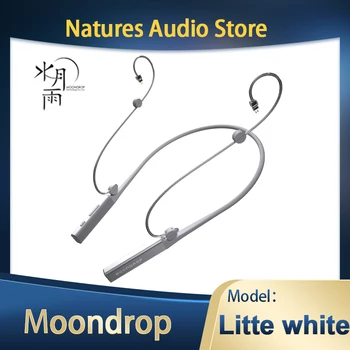 Moondrop Littlewhite Шейный ремешок Bluetooth Кабель Наушники Bluetooth 5,2 CS43131 Поддержка наушников Aptx LHDC QCC5144 2pin 0,78 мм