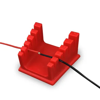 Держатель для паяльной проволоки 2,5X2,2X1,4 дюйма, пластик красного цвета для проволоки 30AWG-12AWG, зажим для оловянных проводов для пайки
