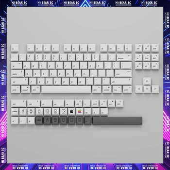 Колпачки для ключей MAC Style 138 Key Сублимация XDA Высота PBT Keycap Креативная Пользовательская Игровая клавиатура Набор Колпачков Для Ключей Для PC Gamer Аксессуары