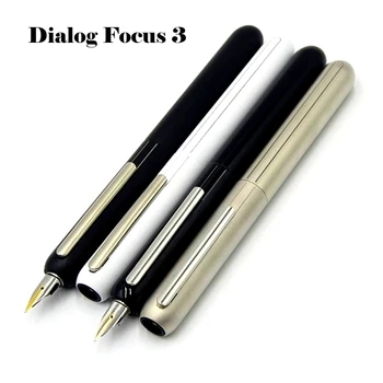 Новое Поступление, Ретро Выдвижная Авторучка LM Dialog Focus 3, Отличная Позолоченная Ручка F0.5mm, Деловые Офисные Чернильные ручки для письма