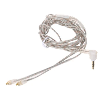 Новый оригинальный кабель HIFI для -Shure -SE215 535 846 позолоченный провод/кабель для наушников гарнитура, наушники, кабель для обновления