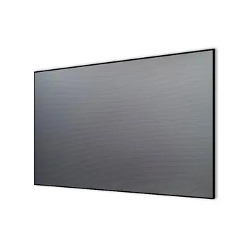 Проекционный экран с фиксированной рамкой из ПВХ 100 дюймов для домашнего кинотеатра или кинотеатра с фиксированной рамкой 4K/8K