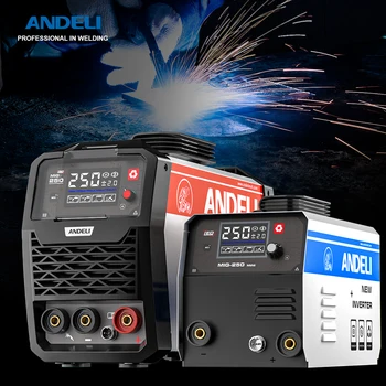 Сварочный аппарат ANDELI MIG-250 без газа MIG Бытовой МИНИ-сварочный аппарат MIG подходит для начинающих