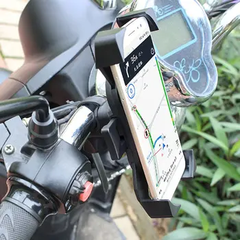 Устойчивый Универсальный Черный держатель для мобильного телефона, Аксессуары для детской коляски, Кронштейн для телефона, держатель для велосипеда